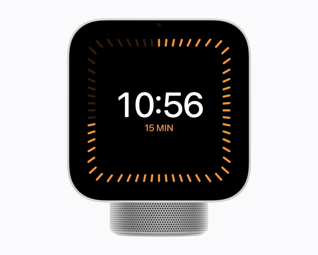 15分タイマーを表示したApple HomeView